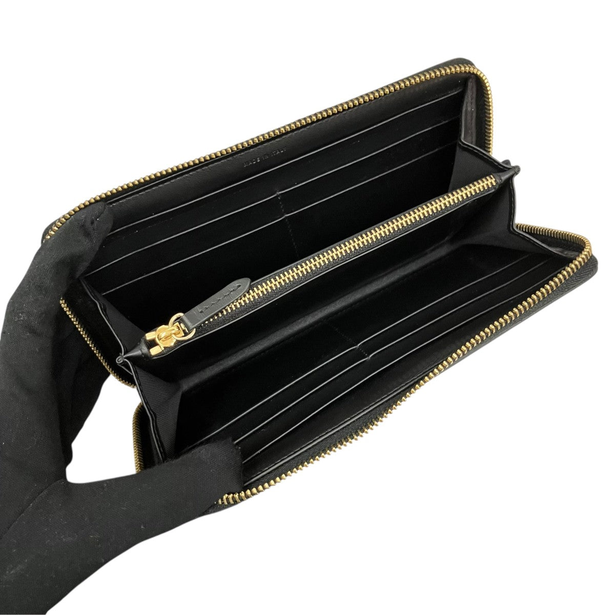 Panama Large Zip Around Purse長財布