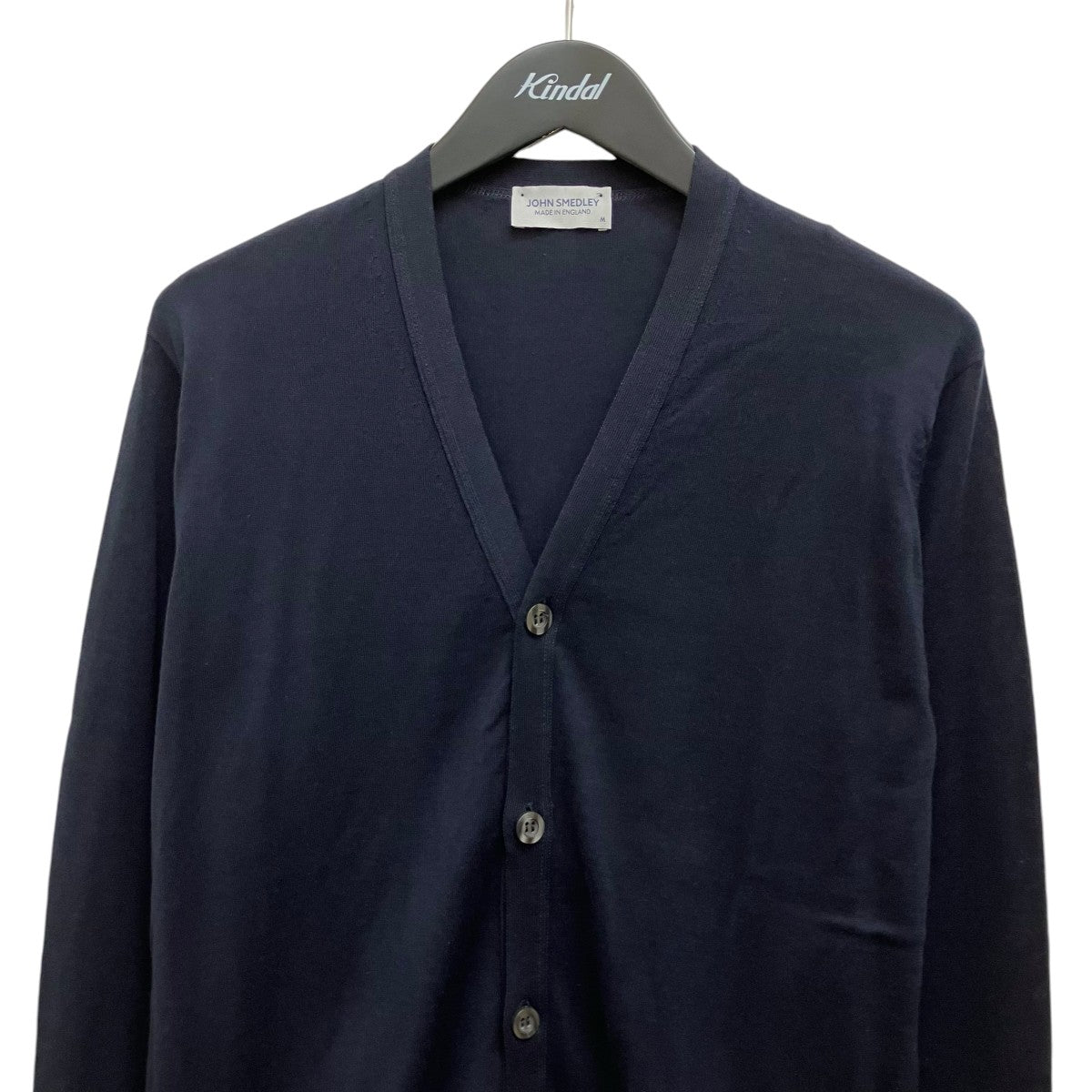 JOHN SMEDLEY WYATT CARDIGAN VN LS 古着・中古-3枚目のアイテム画像