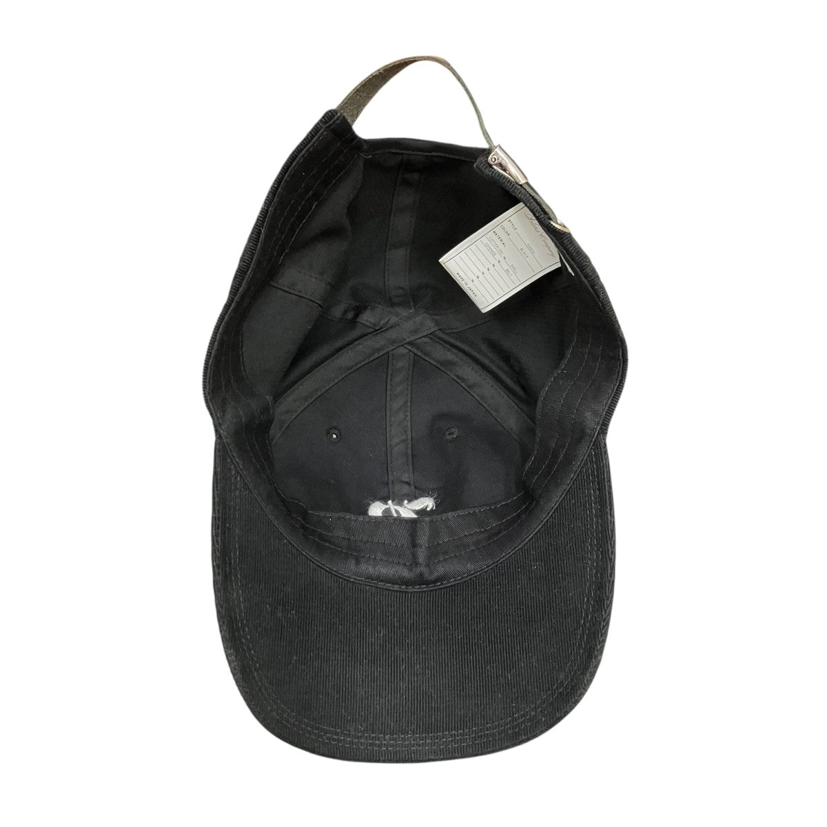 BALLBOY Corduroy Curved Visor CapキャップX01010