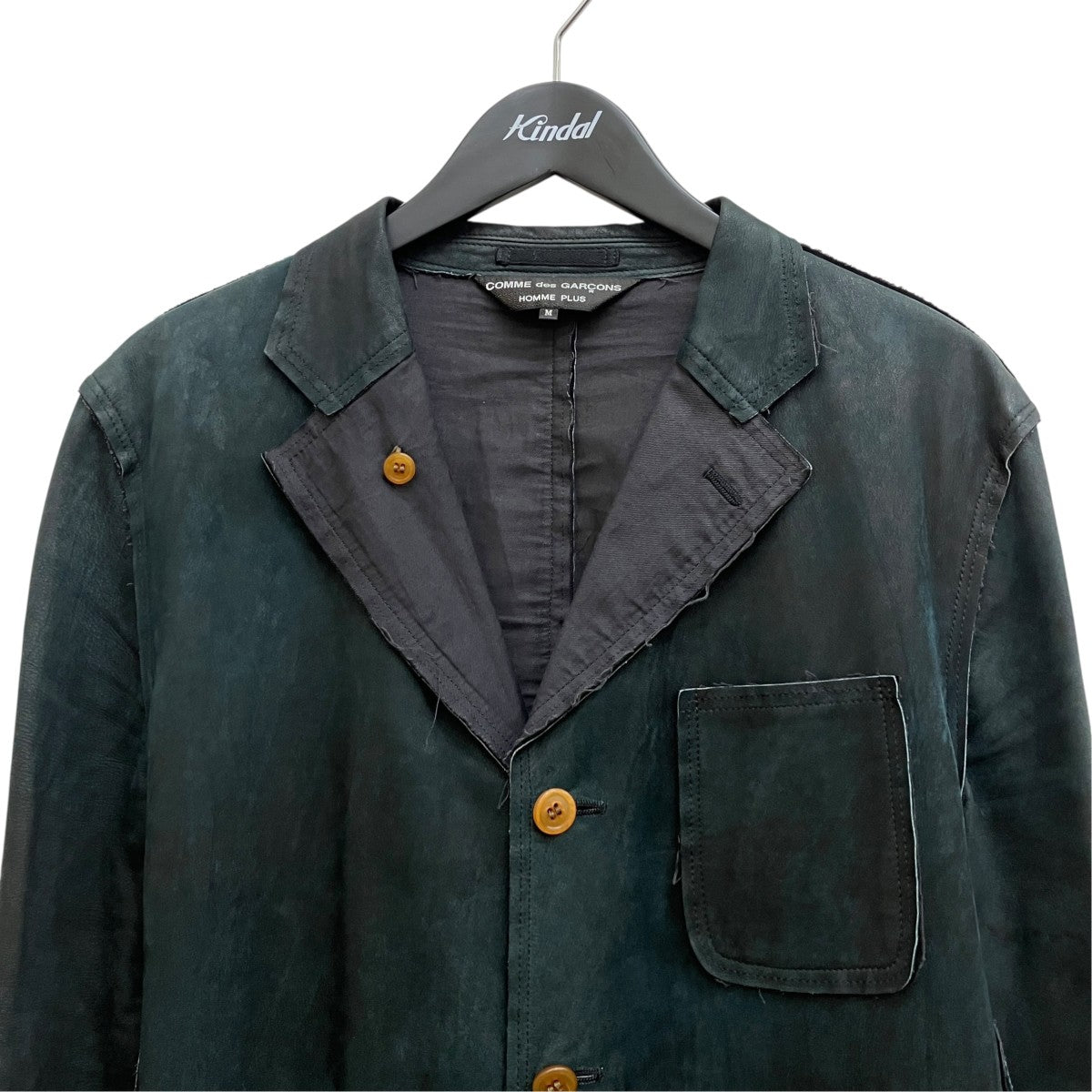 COMME des GARCONS HOMME PLUS 02AW 田中オム リバーシブル レザージャケット PG-J076 古着・中古-3枚目のアイテム画像
