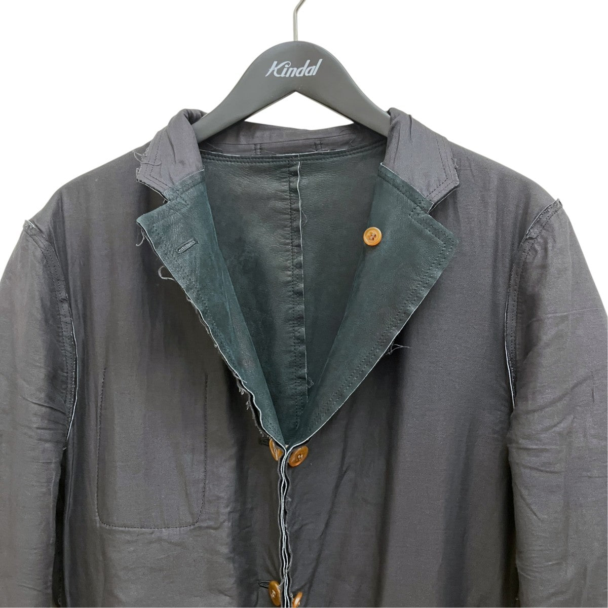 COMME des GARCONS HOMME PLUS 02AW 田中オム リバーシブル レザージャケット PG-J076 古着・中古-8枚目のアイテム画像