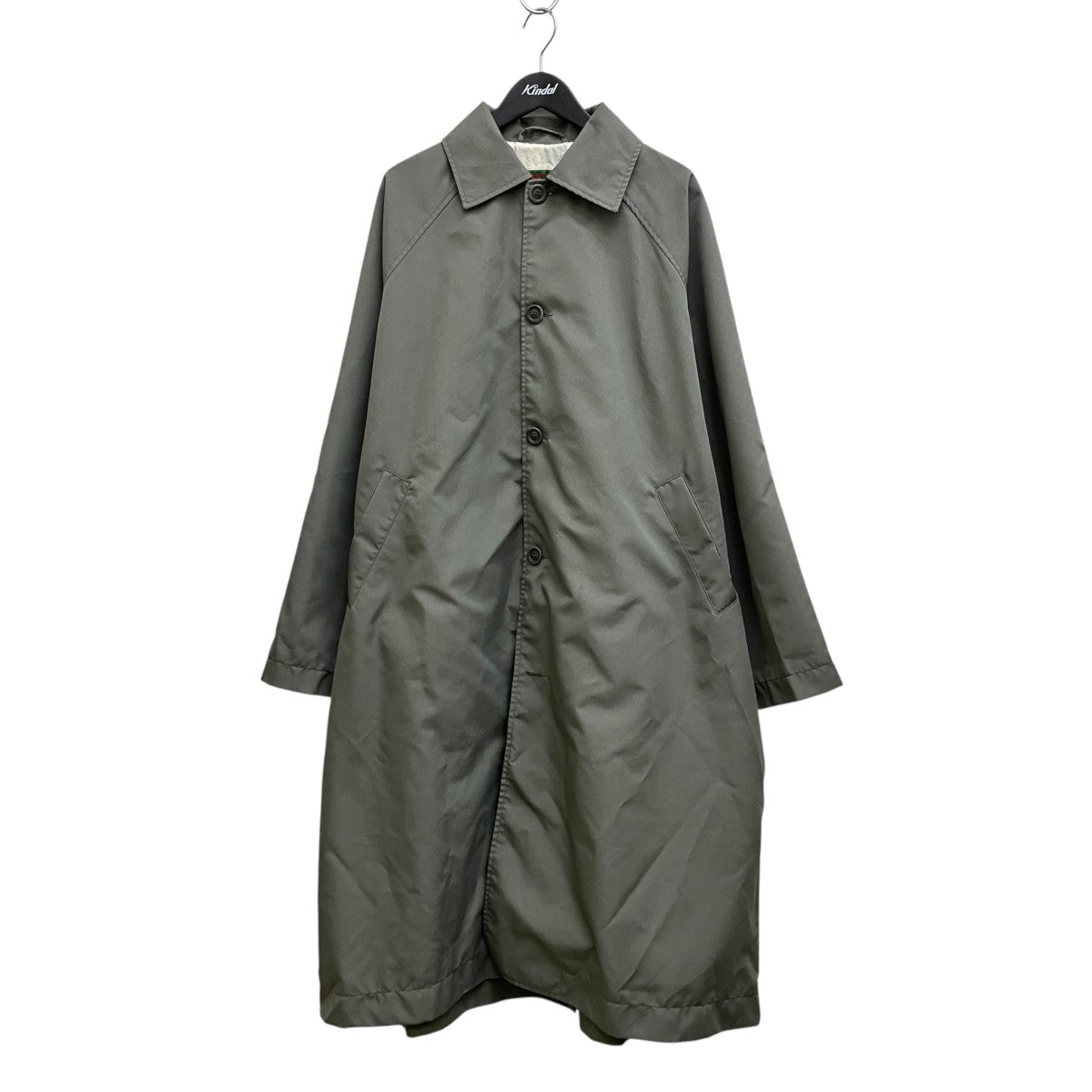 CASEY CASEY YAK COAT NY TWILL CHROME 22HM189 古着・中古-1枚目のアイテム画像