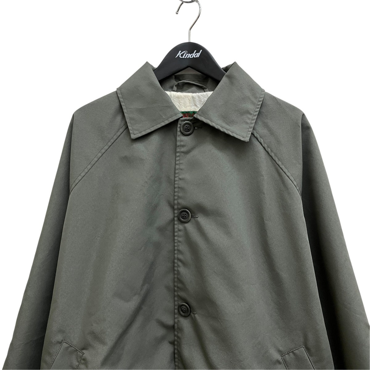 CASEY CASEY YAK COAT NY TWILL CHROME 22HM189 古着・中古-3枚目のアイテム画像
