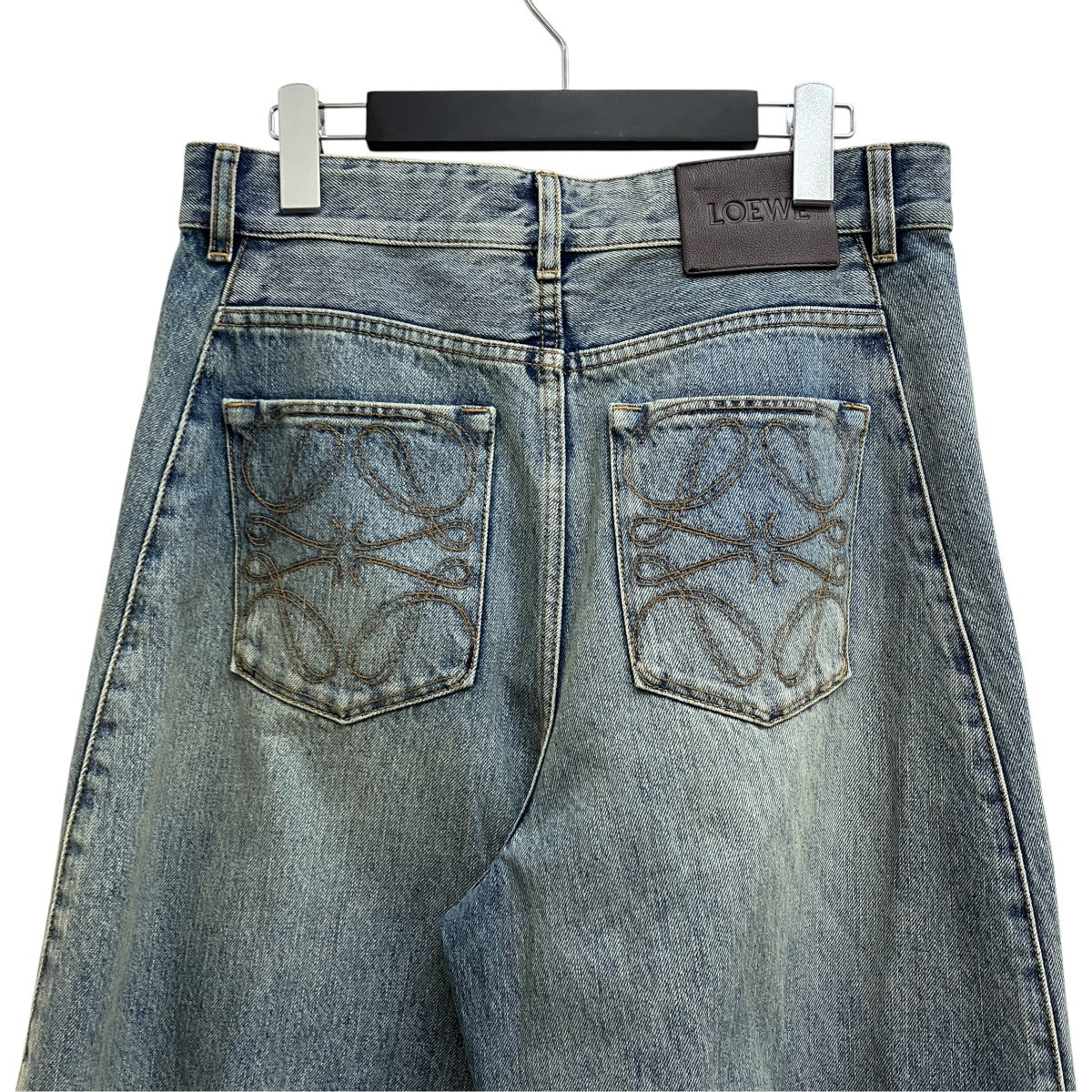 LOEWE デニムパンツS359Y11XEH 古着・中古-4枚目のアイテム画像