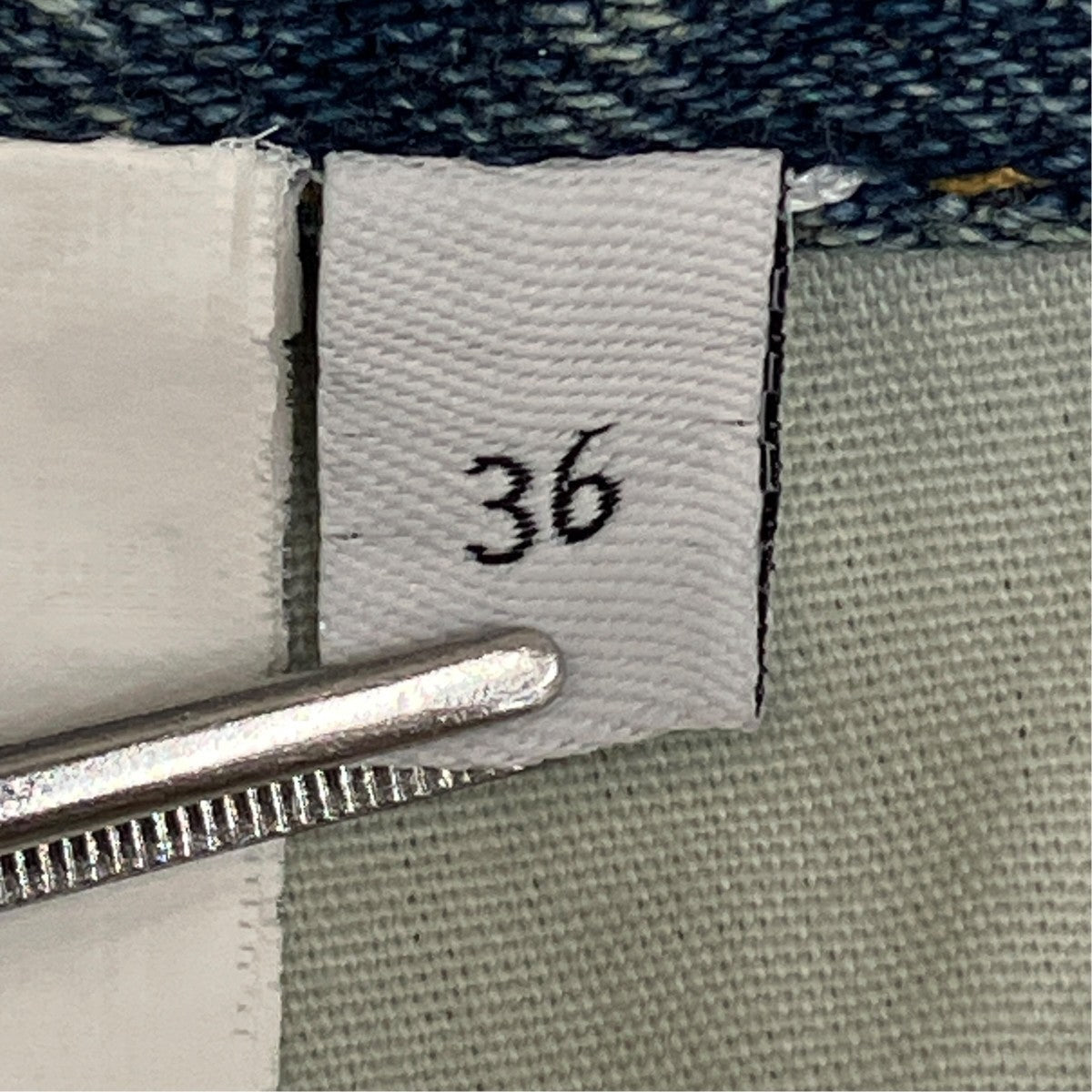 LOEWE デニムパンツS359Y11XEH 古着・中古-8枚目のアイテム画像