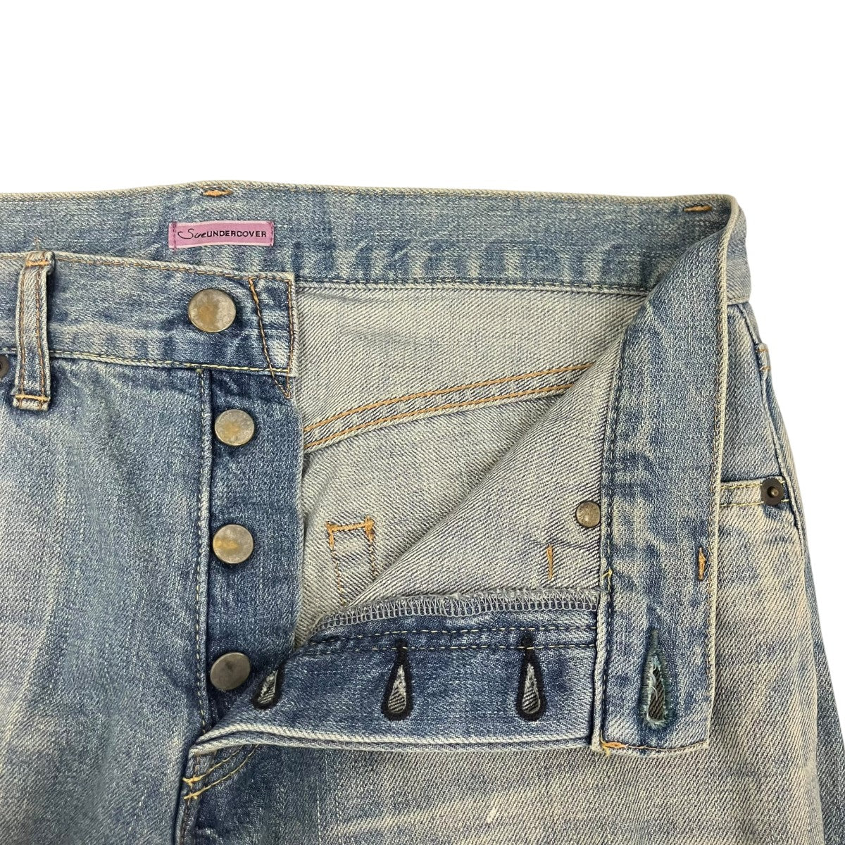 SueUNDERCOVER 15AWデニムパンツSUP1503-1 古着・中古-9枚目のアイテム画像