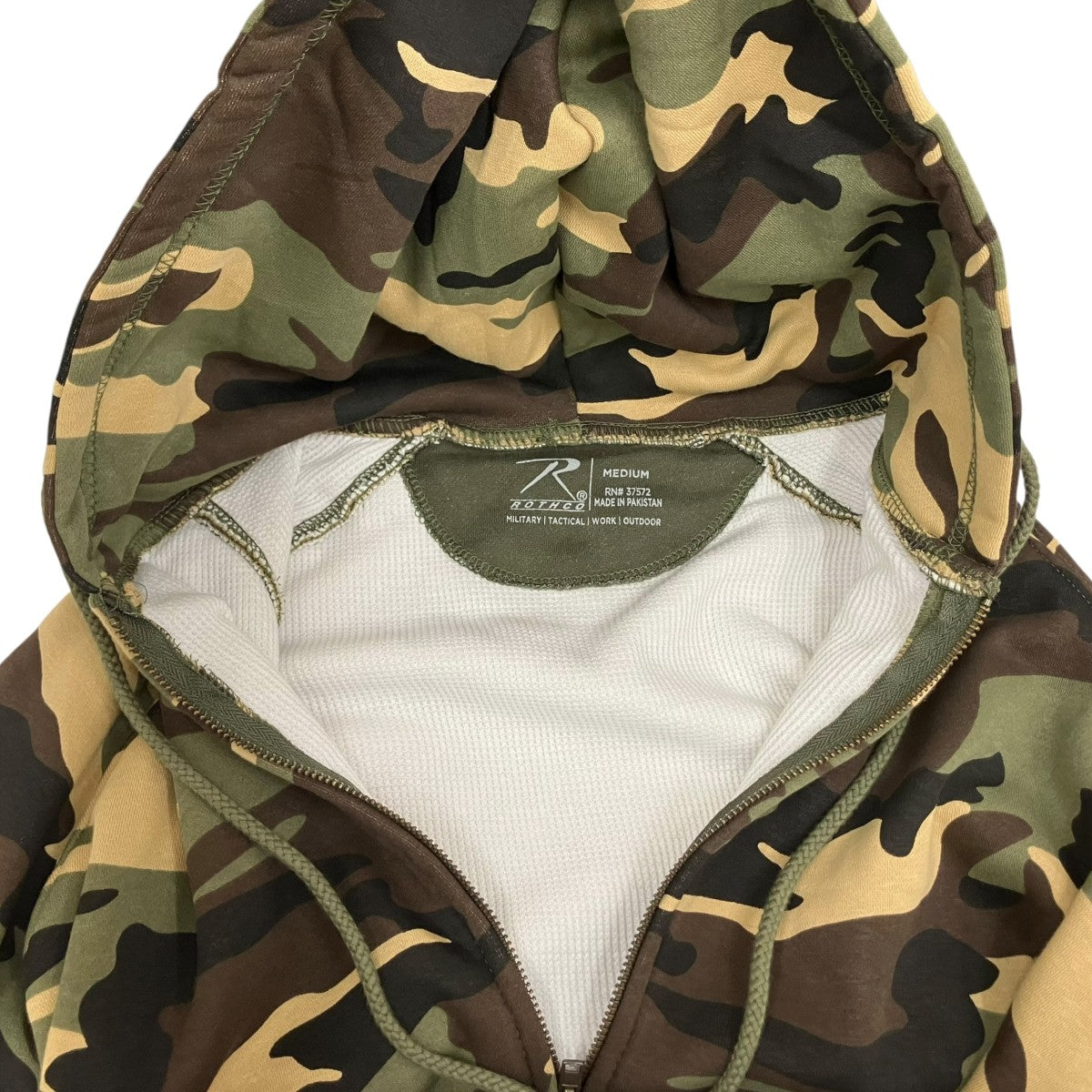 ROTHCO THERMAL LINED FULL-ZIP HOODIE 古着・中古-5枚目のアイテム画像