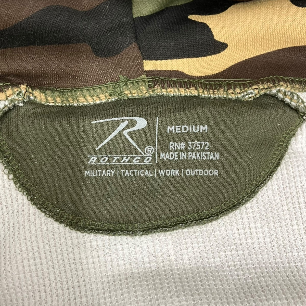 ROTHCO THERMAL LINED FULL-ZIP HOODIE 古着・中古-6枚目のアイテム画像