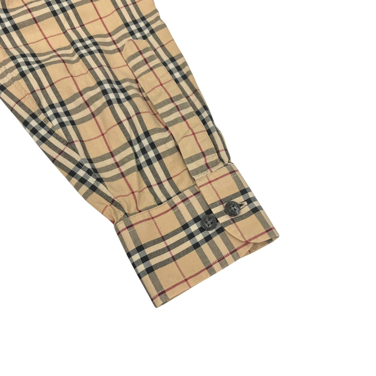 BURBERRY LONDON チェックシャツSMS-013-04 古着・中古-4枚目のアイテム画像