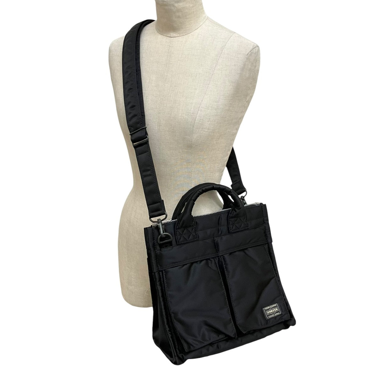 SQUARE TOTE BAG2WAYバッグ
