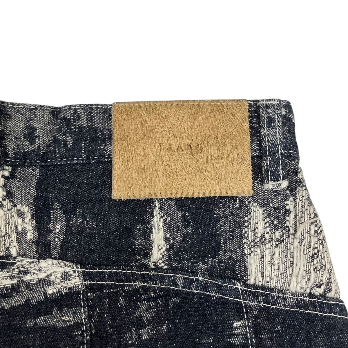TAAKK 26AW DENIM CURVED PANTS TA26AW-PT335 古着・中古-5枚目のアイテム画像