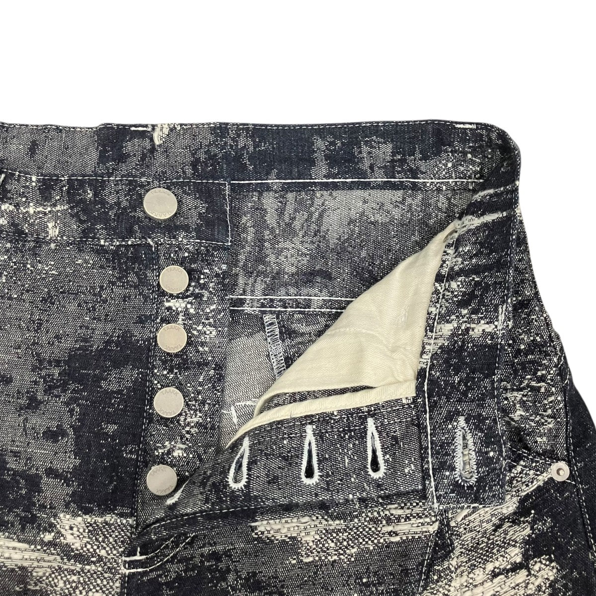 TAAKK 26AW DENIM CURVED PANTS TA26AW-PT335 古着・中古-7枚目のアイテム画像