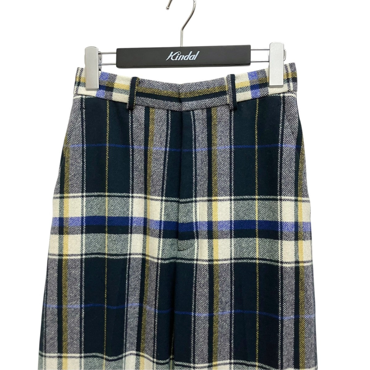 6(ROKU) BEAUTY＆YOUTH チェックウールパンツ8614-202-0547 古着・中古-3枚目のアイテム画像