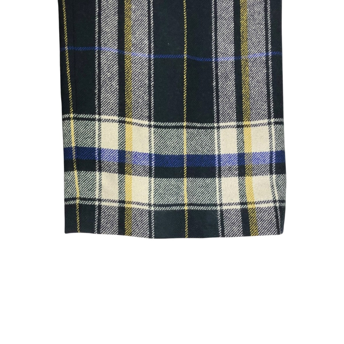 6(ROKU) BEAUTY＆YOUTH チェックウールパンツ8614-202-0547 古着・中古-5枚目のアイテム画像