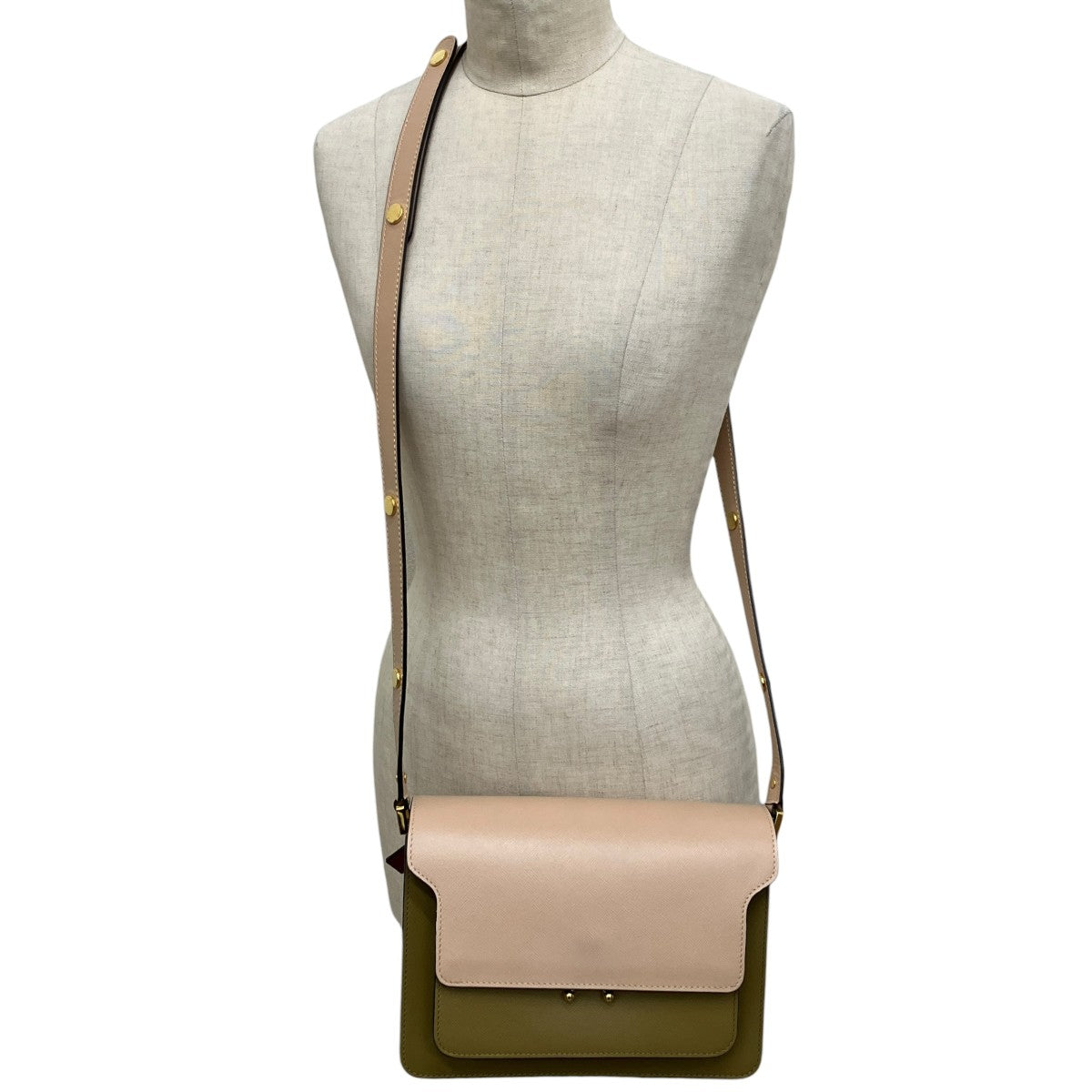 Trunk Bag トランク レザーショルダーバッグITMYCGZKNJRL