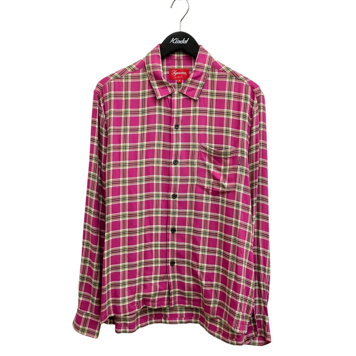 Plaid Rayon Shirtチェックシャツ