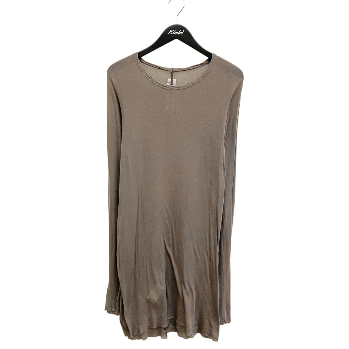 RICK OWENS FOREVER RIB LS T長袖カットソーRF00M6250-MR 古着・中古-1枚目のアイテム画像