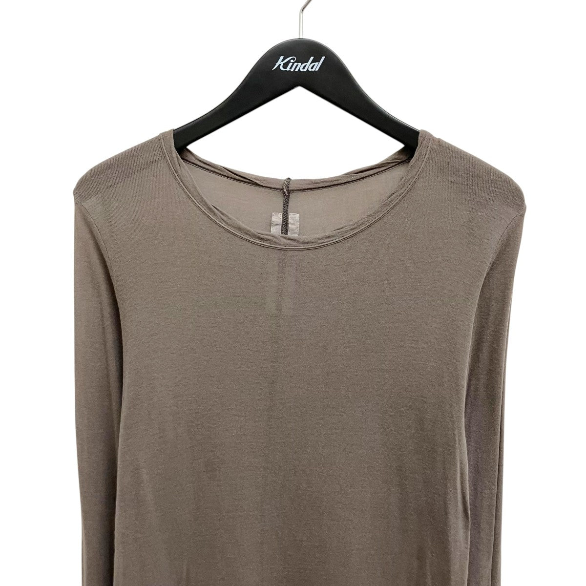 RICK OWENS FOREVER RIB LS T長袖カットソーRF00M6250-MR 古着・中古-3枚目のアイテム画像