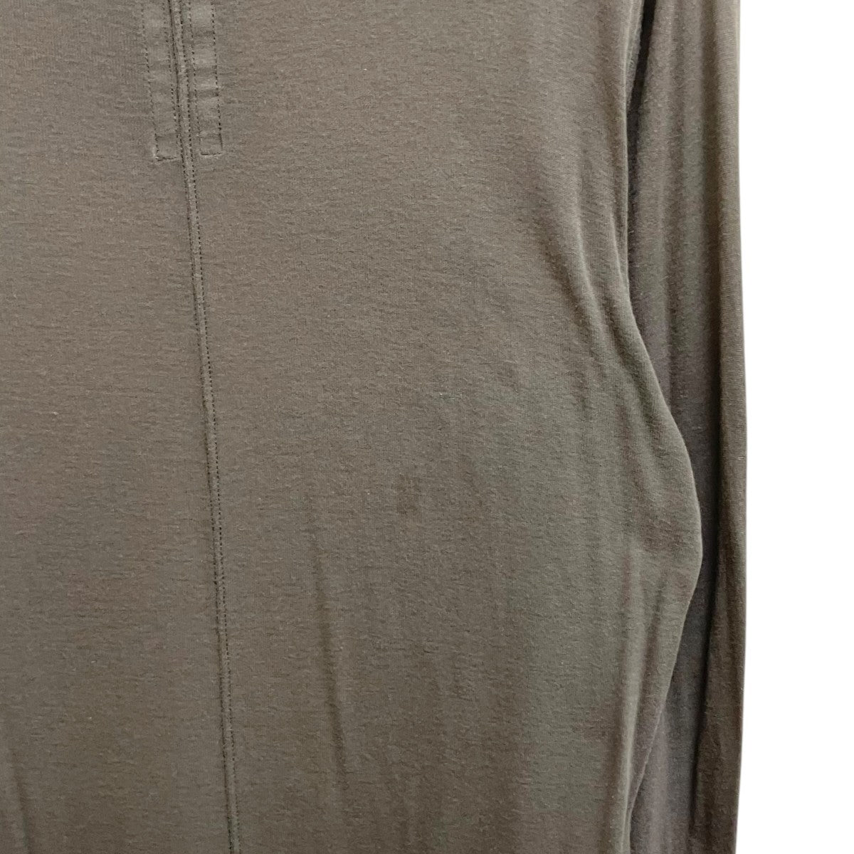 RICK OWENS FOREVER RIB LS T長袖カットソーRF00M6250-MR 古着・中古-5枚目のアイテム画像