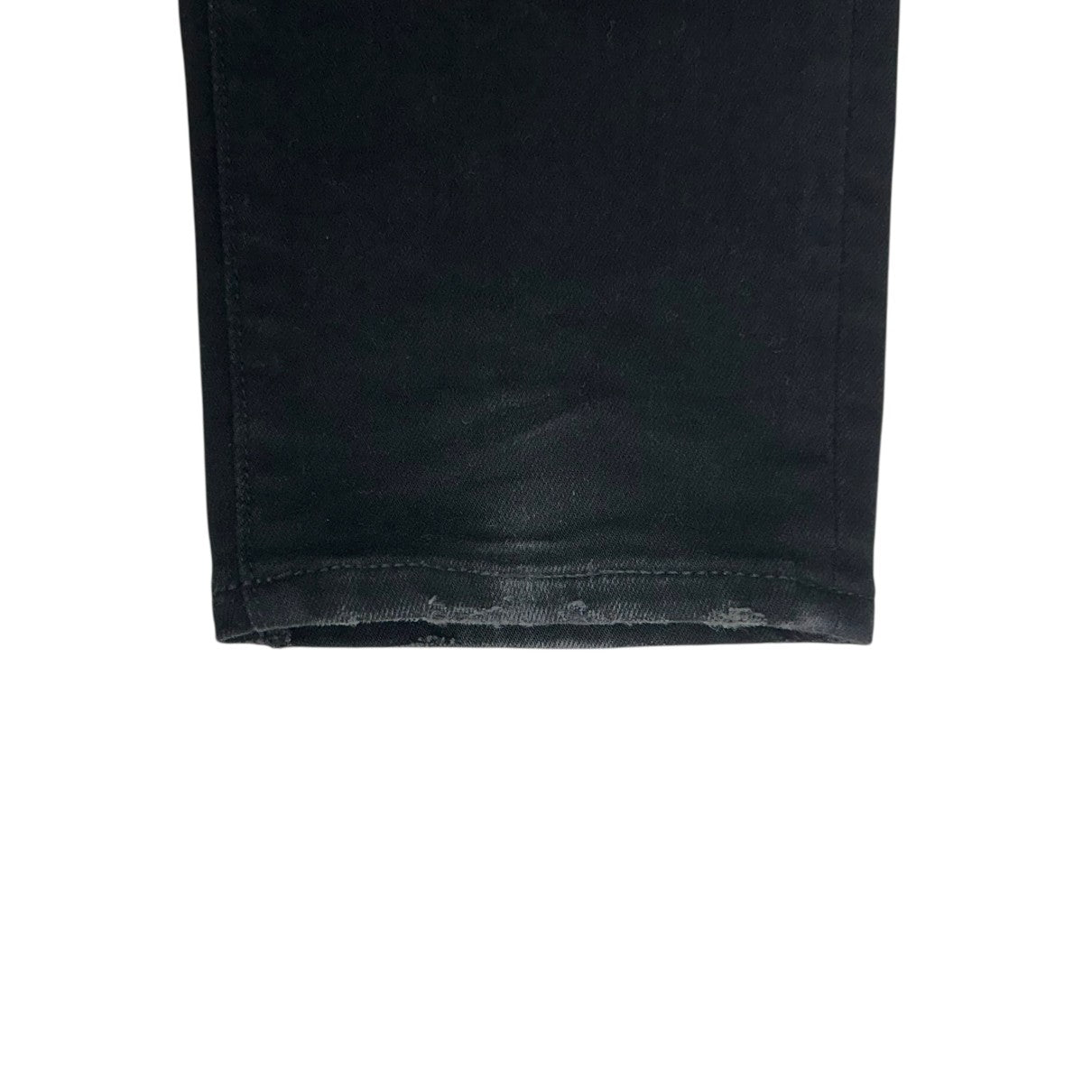 AKM HIGH POWER STRETCH PATCHWORK 5POCKET SKINNY -BLACK HARD USED-ストレッチスキニーパンツP349/CNU196 古着・中古-6枚目のアイテム画像