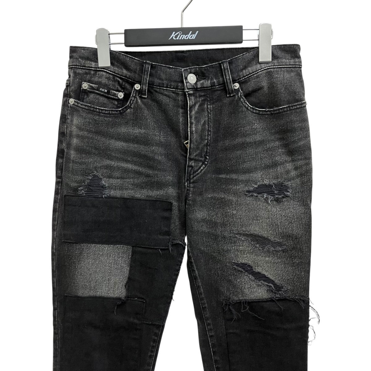 AKM 24AWHIGH POWER STRETCH DENIM PATCHWORK 5POCKETストレッチスキニーデニムパンツP361/CNU199 古着・中古-3枚目のアイテム画像