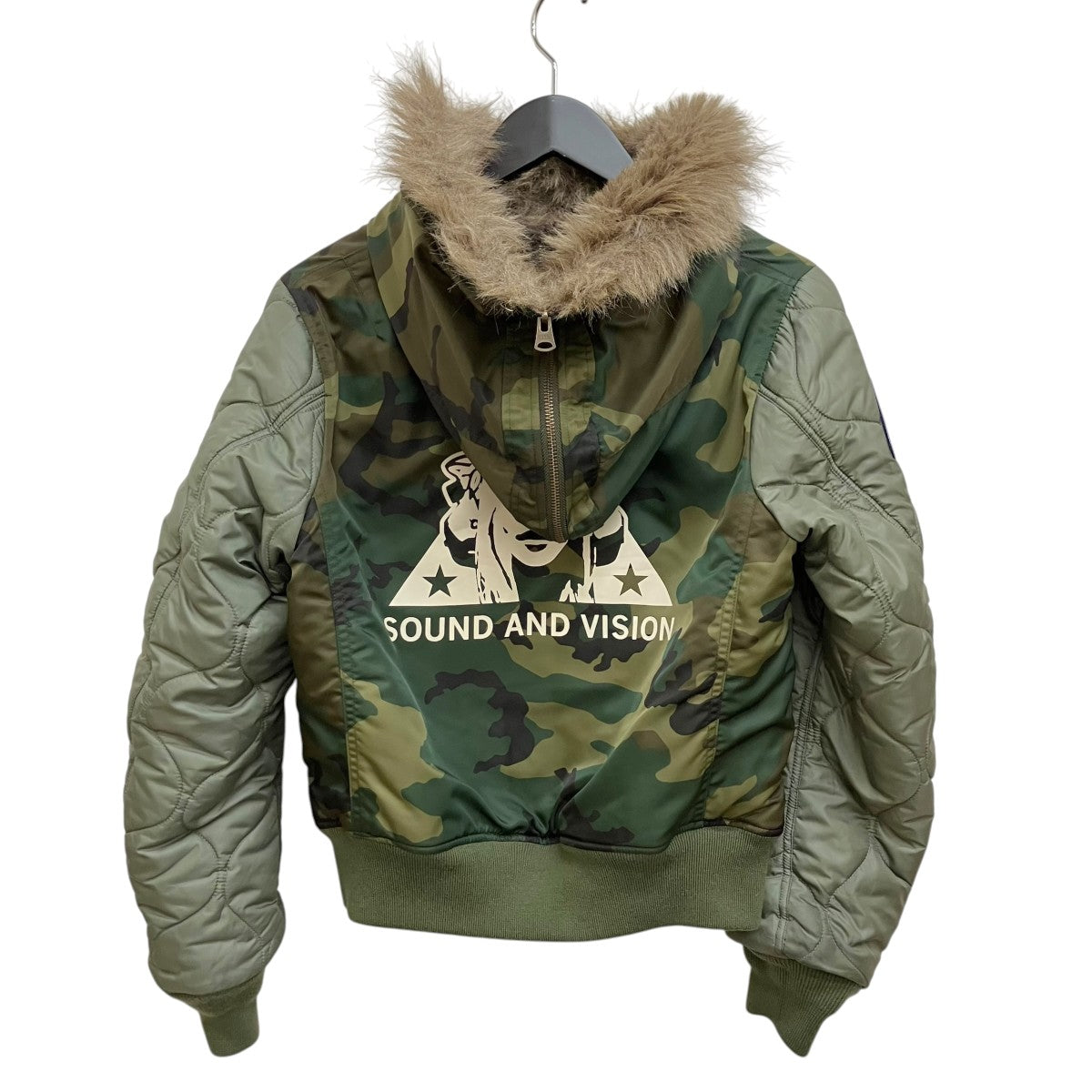 Hysteric Glamour リメイクN-2Bジャケット 01203AB08 古着・中古-2枚目のアイテム画像