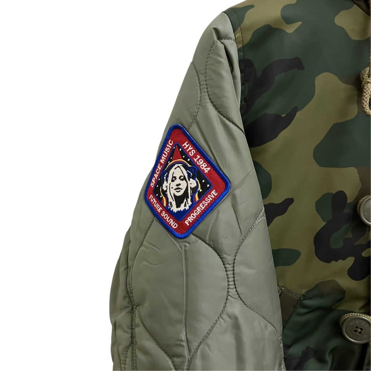 Hysteric Glamour リメイクN-2Bジャケット 01203AB08 古着・中古-5枚目のアイテム画像