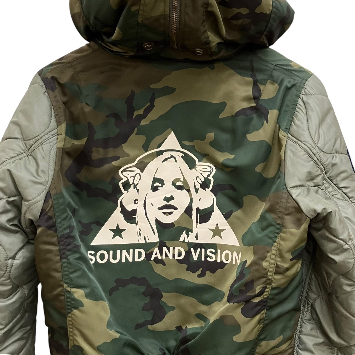Hysteric Glamour リメイクN-2Bジャケット 01203AB08 古着・中古-6枚目のアイテム画像