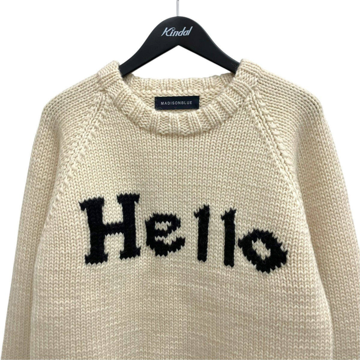 MADISON BLUE(マディソンブルー) Hello ウールプルオーバーニットMB214