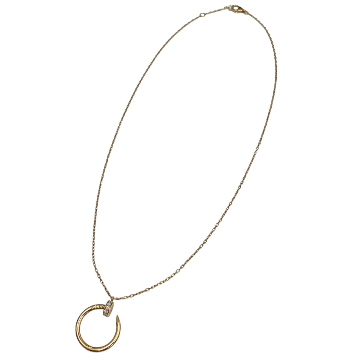 Cartier ジュストアンクル ダイヤ ネックレス CRB3047000 古着・中古-2枚目のアイテム画像