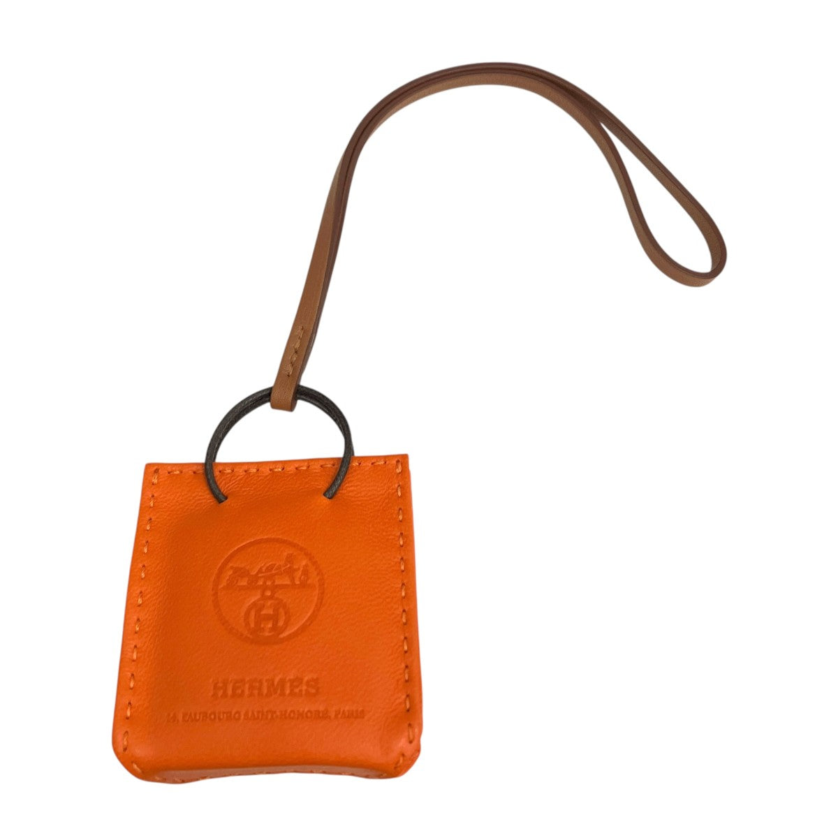 HERMES サック オランジュチャーム 古着・中古-2枚目のアイテム画像