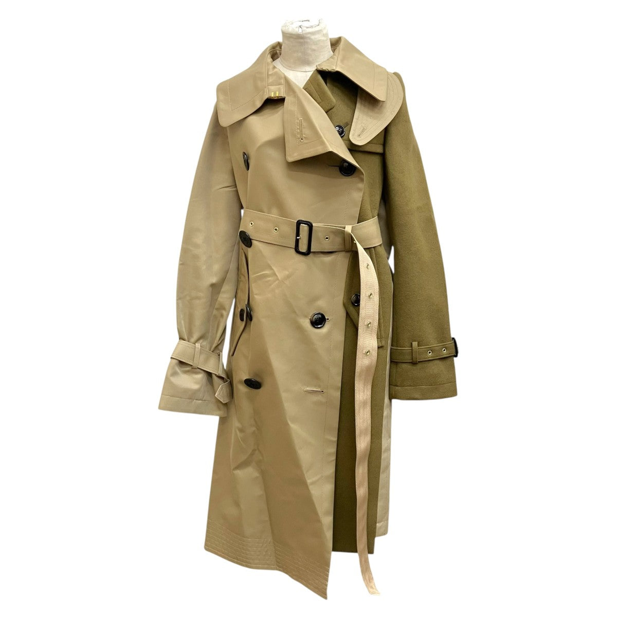 sacai(サカイ) ドッキングコート21-05850 21-05850 カーキ サイズ 1
