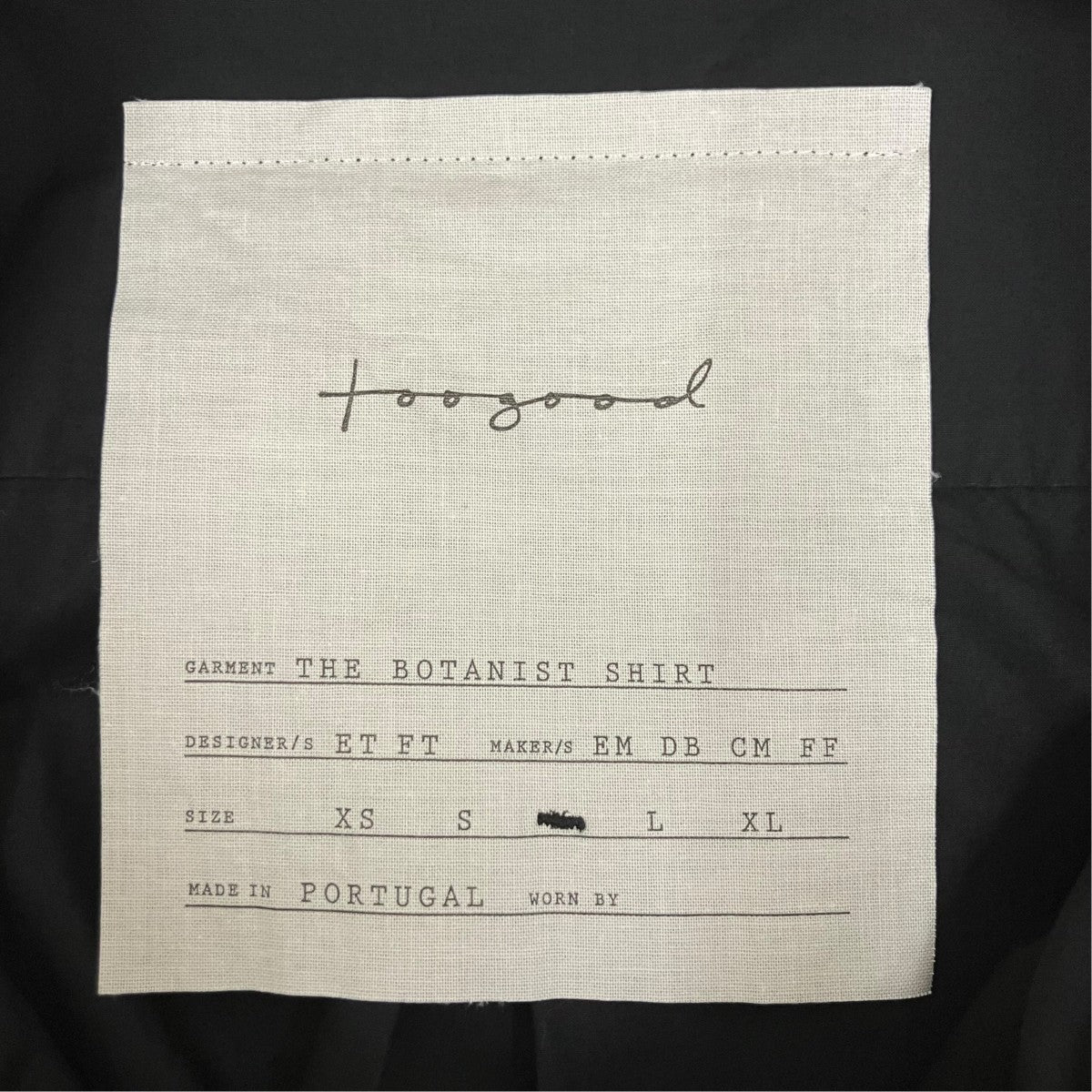 THE BOTANIST SHIRTバンドカラーシャツ