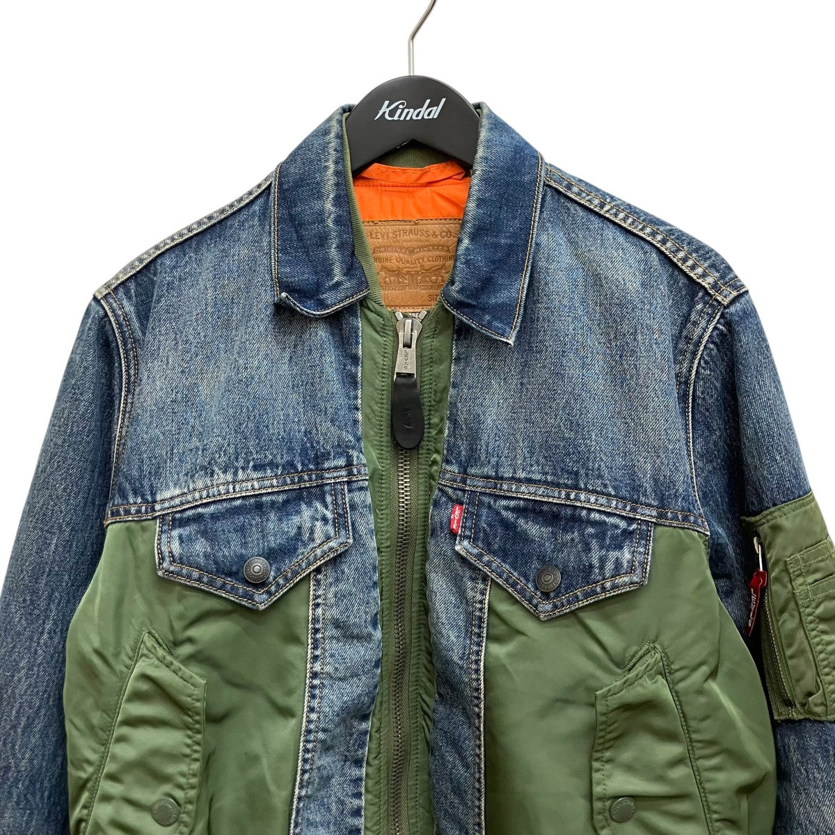 LEVI’S PREMIUM MA-1ジャケットPC9-77383-0000 古着・中古-3枚目のアイテム画像