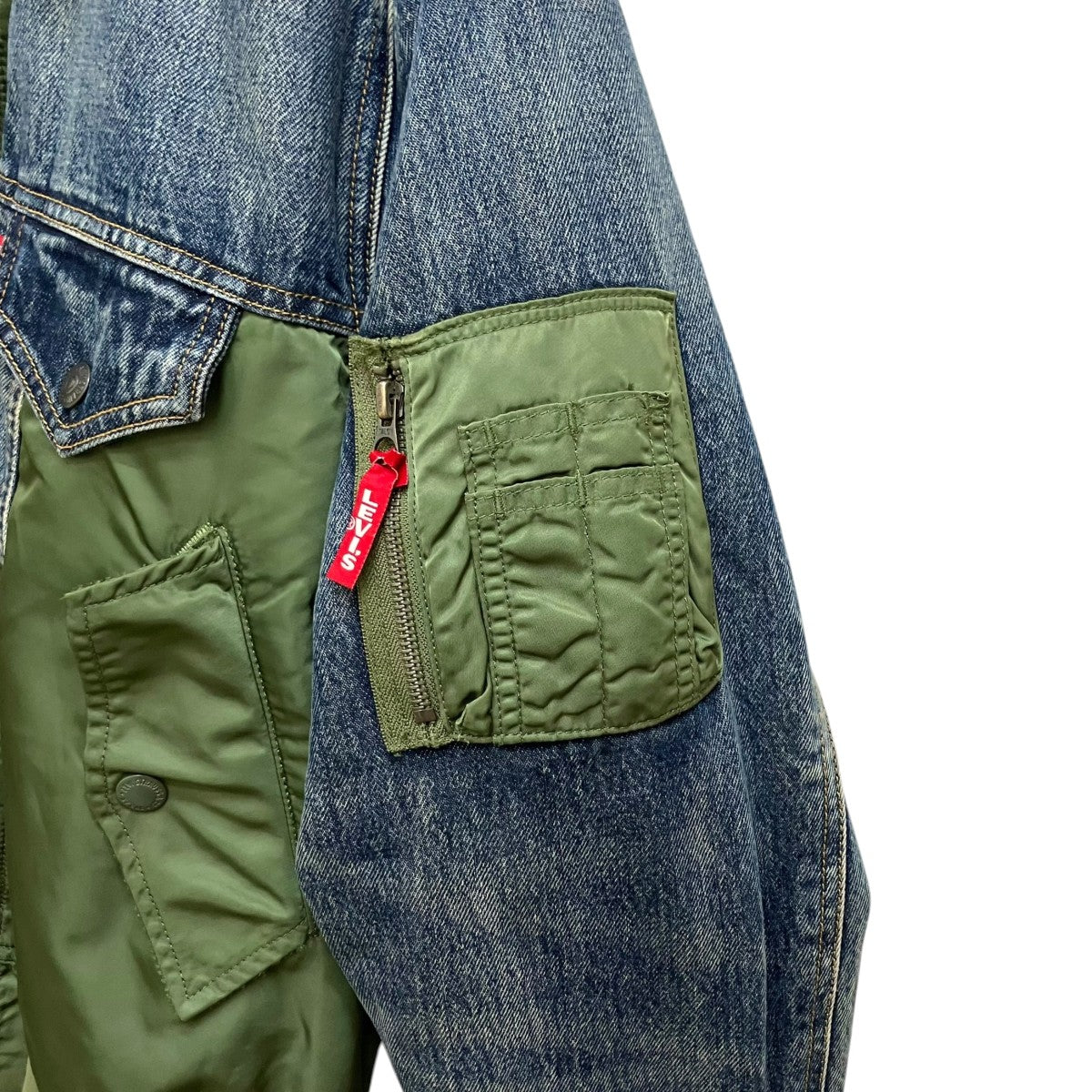 LEVI’S PREMIUM MA-1ジャケットPC9-77383-0000 古着・中古-4枚目のアイテム画像