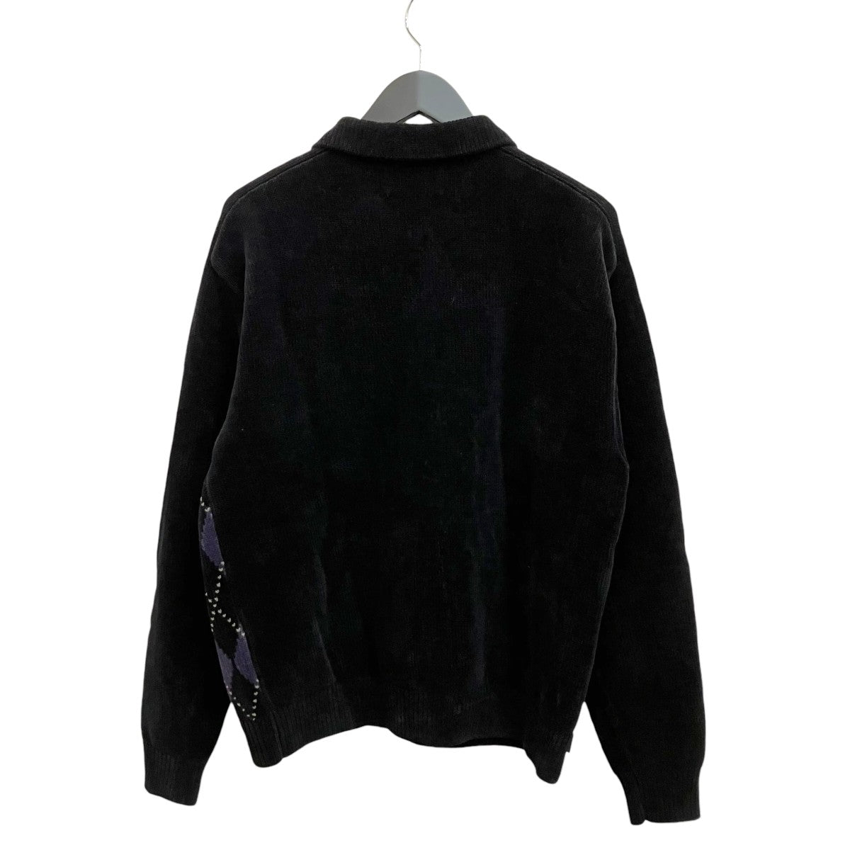 thisisneverthat Argyle Zip Knit Cardigan SE／SP01-010224 古着・中古-2枚目のアイテム画像