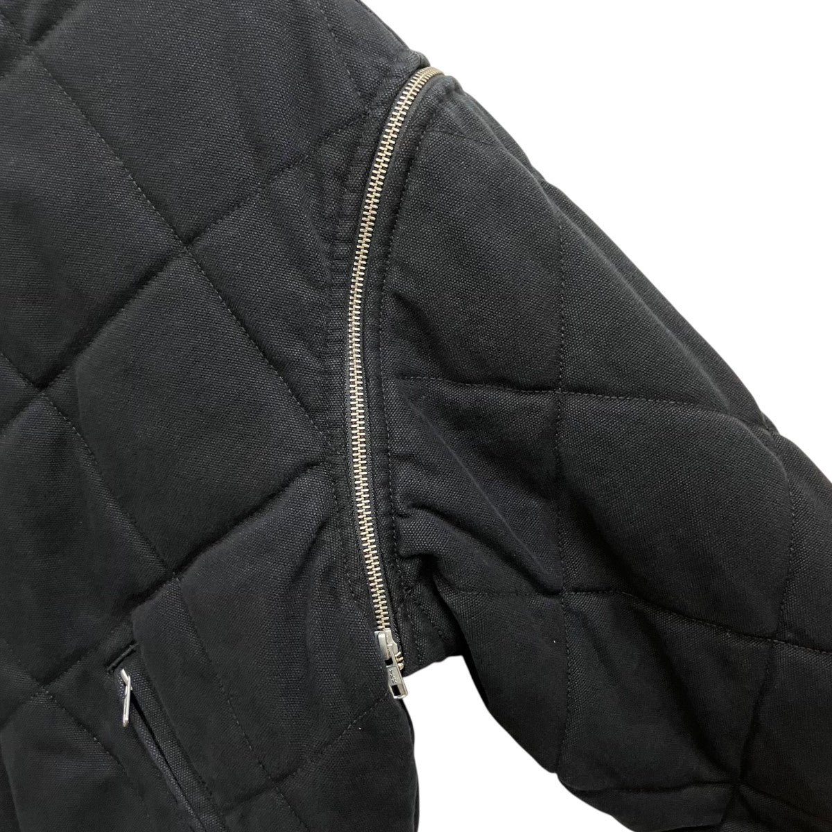 25AW Zip-Off Sleeve Quilted Bomber Jacket