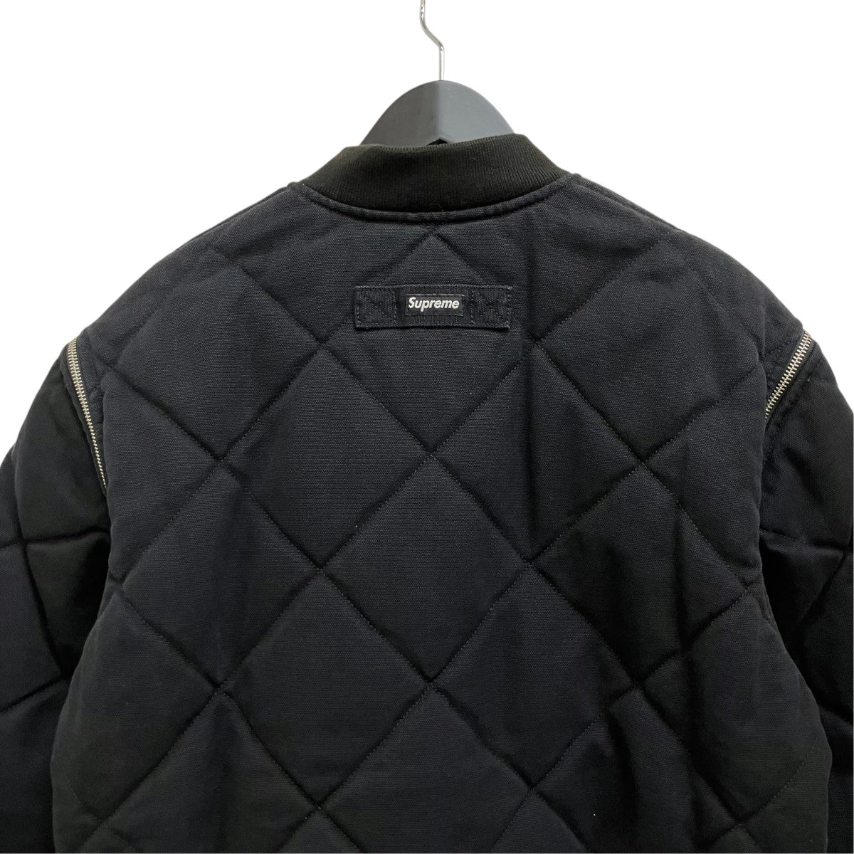 25AW Zip-Off Sleeve Quilted Bomber Jacket