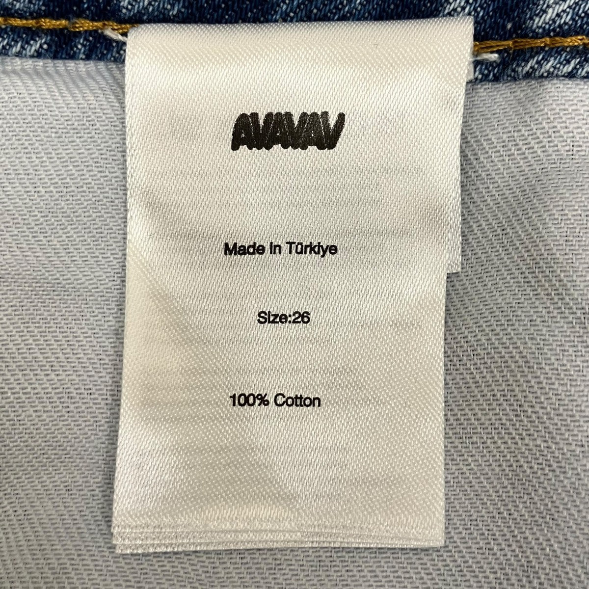 PLEATED JEANSデニムパンツ7340237110824
