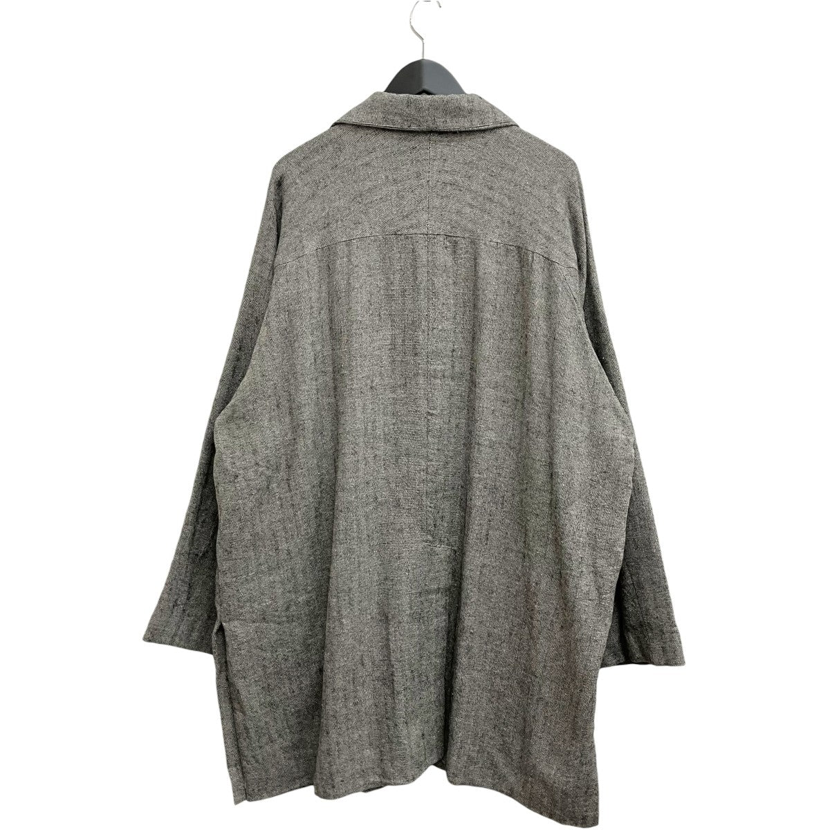 26AW H．CALDER Rover Coat ウールシルクヘリンボーンローバーコート NN-1402C18