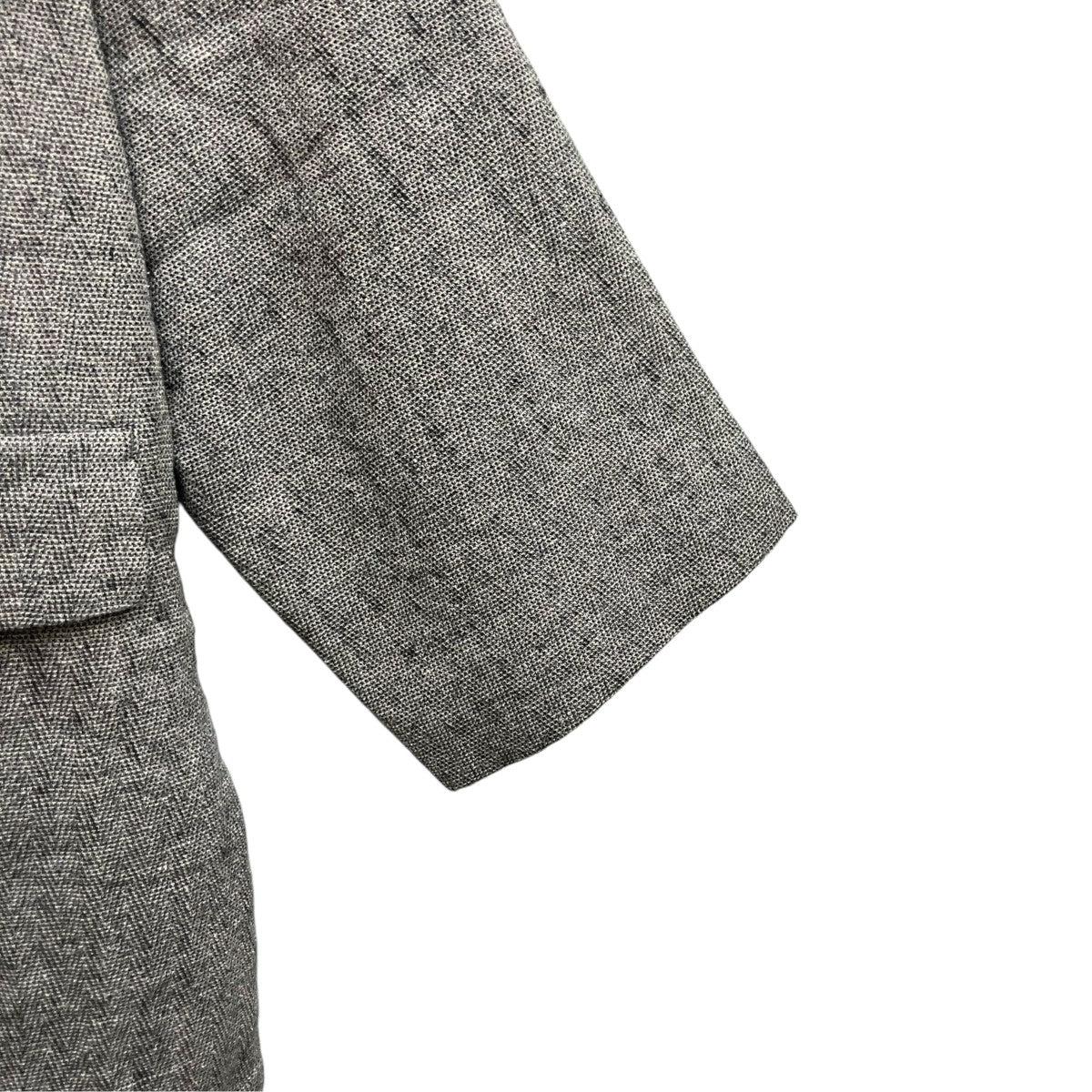 26AW H．CALDER Rover Coat ウールシルクヘリンボーンローバーコート NN-1402C18