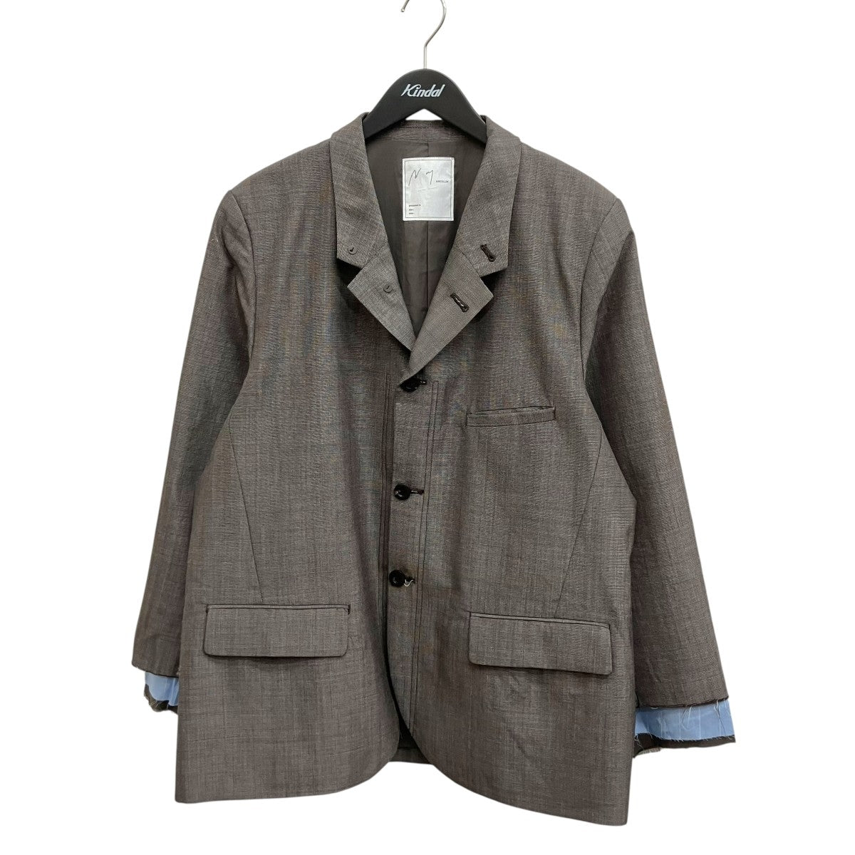 ANCELLM 26AW LAYERED TAILORED JACKET ANC-JK106 古着・中古-1枚目のアイテム画像