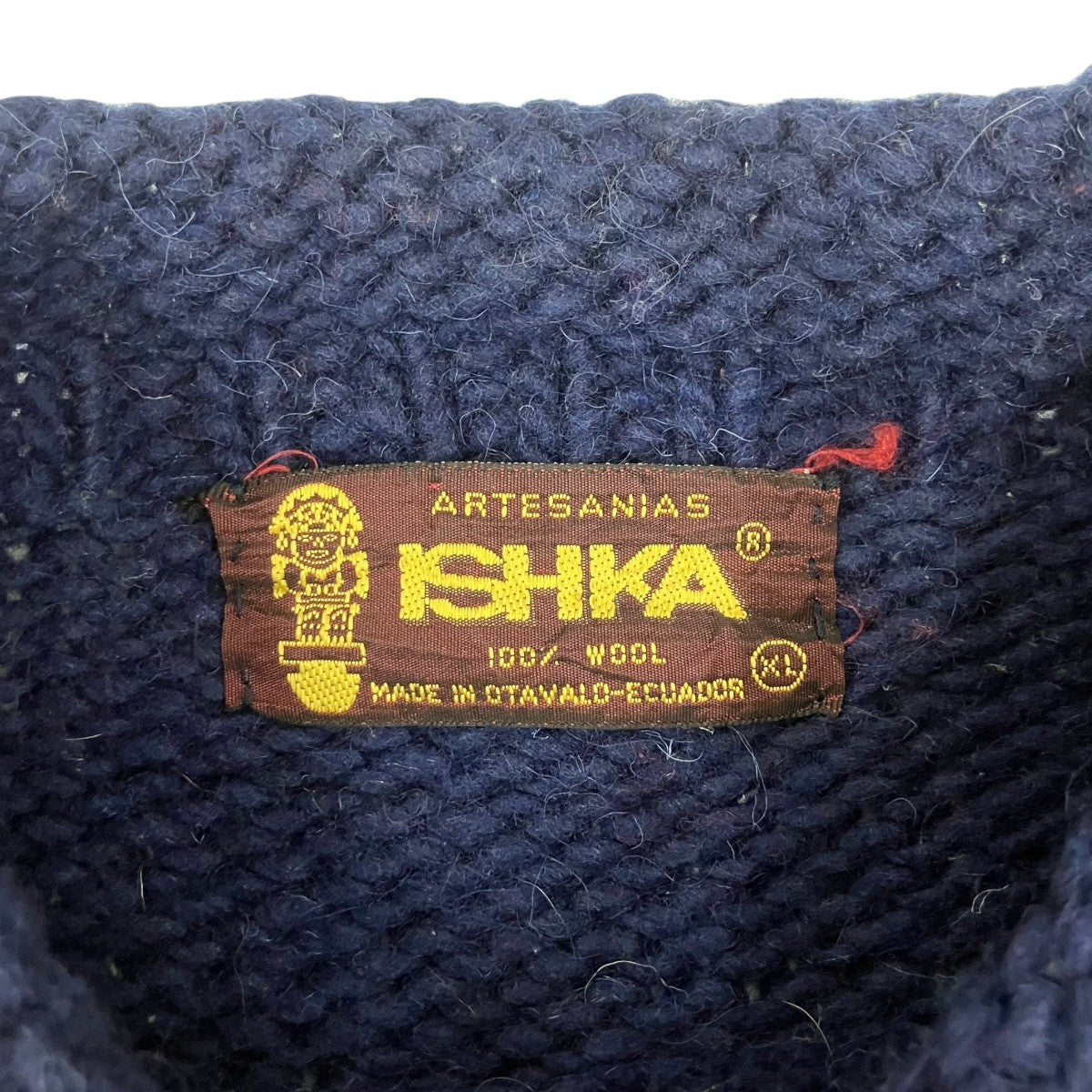 80s ISHKA エクアドルニット