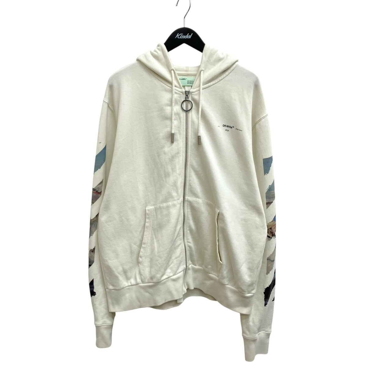 19SSDIAG COLORED ARROW ZIP HOODIEジップパーカーOMBE001R19003012