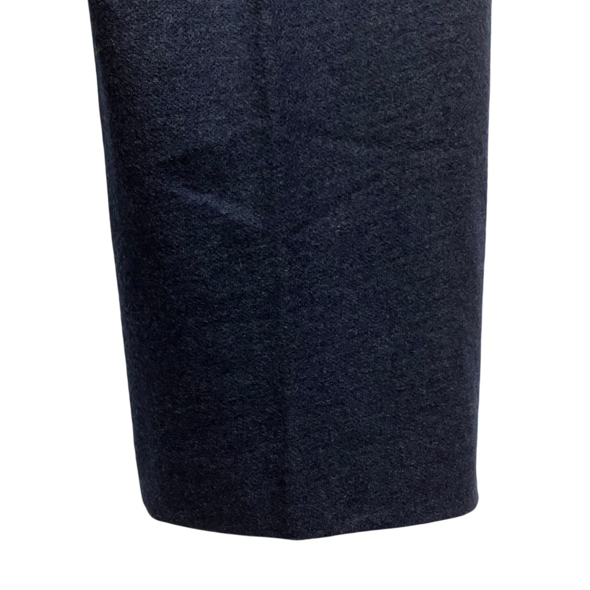 nonnotte Super120S Light Inlay Melton Wide Straight Trousers／ N-25A-049 古着・中古-5枚目のアイテム画像