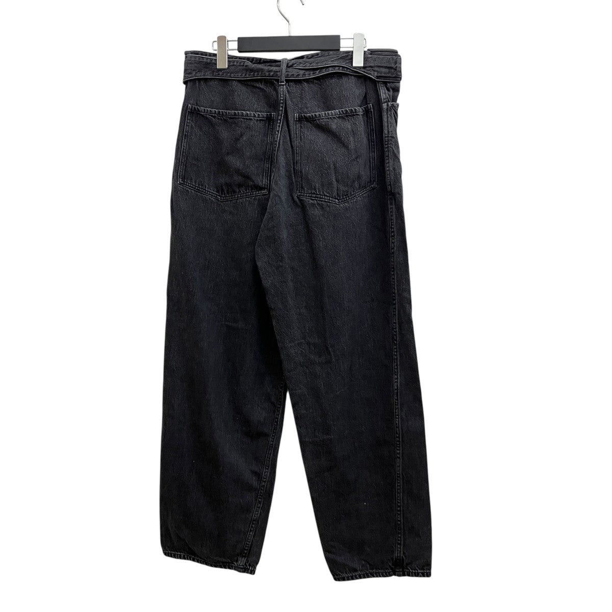 COMOLI ベルテッドデニムパンツ W03-03001 古着・中古-2枚目のアイテム画像