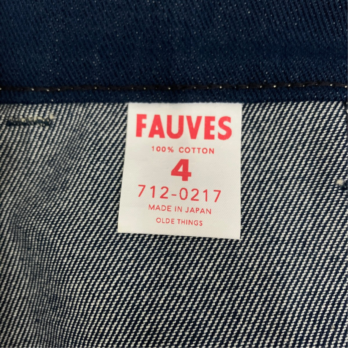 FAUVES RANCH 2パンツ712-0217 古着・中古-8枚目のアイテム画像