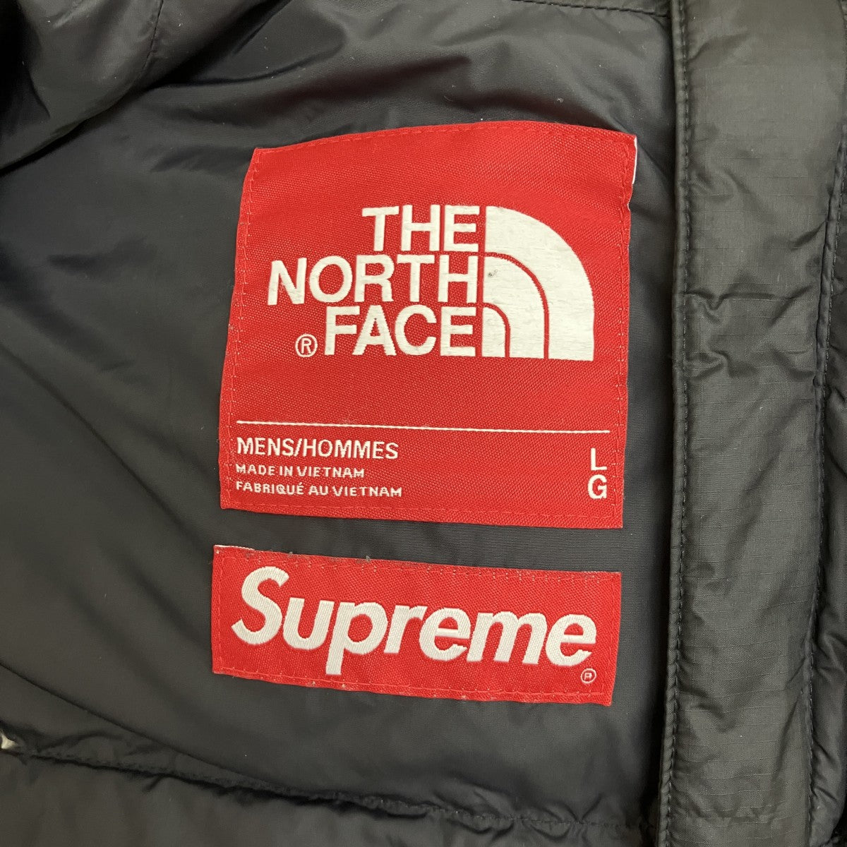 Supreme×THE NORTH FACE Split Nuptse Jacketジャケット24SS 古着・中古-8枚目のアイテム画像
