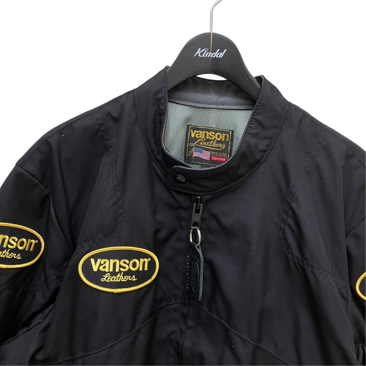 Supreme×VANSON 21SSVANSON LEATHERS CORDURA JACKETジャケット 古着・中古-2枚目のアイテム画像