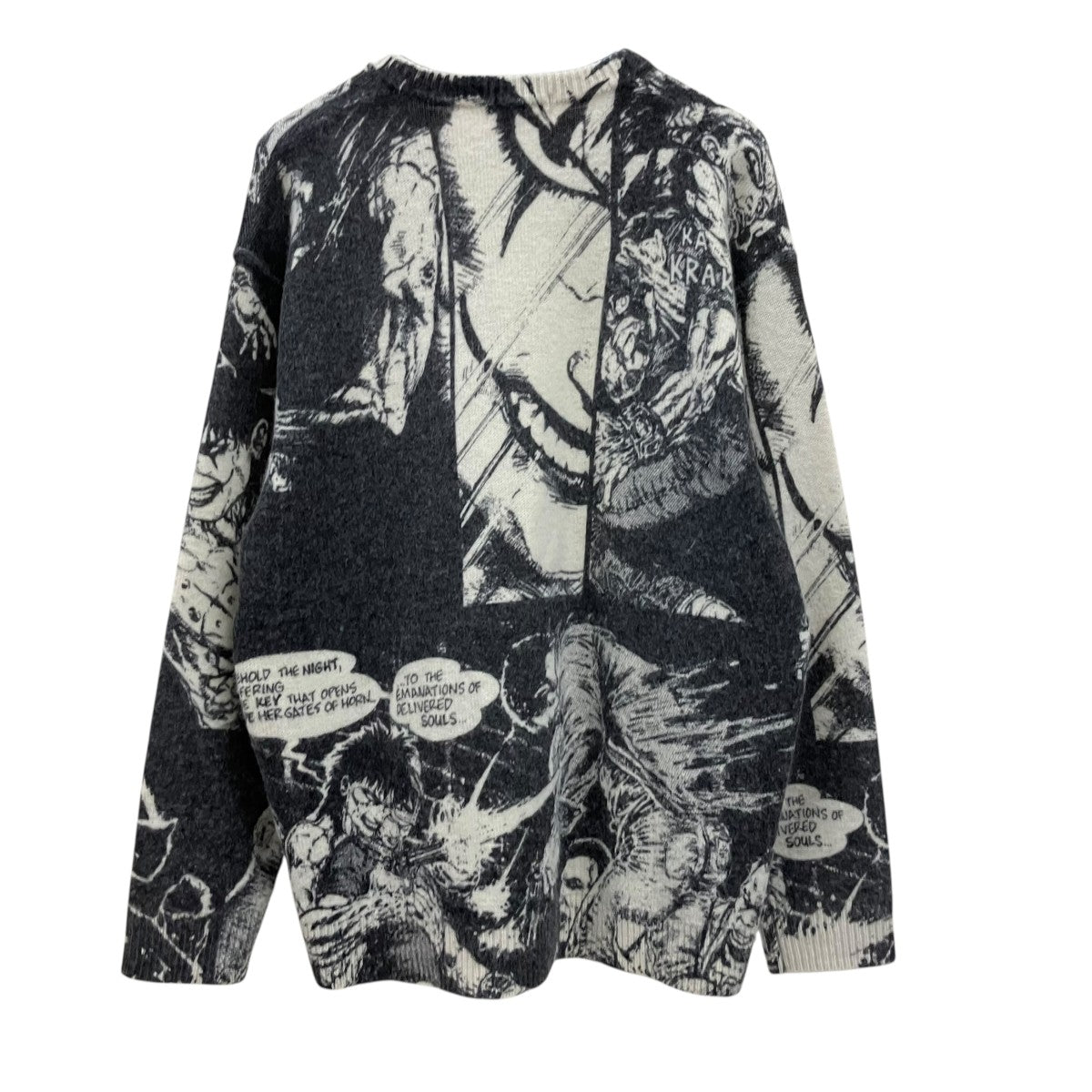 The Crow Sweaterアンゴラ混ニット
